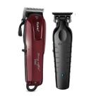 Kit Kemei Máquina de Cortar Cabelo e Acabamento Profissional Barbeiro KM-2600-2299