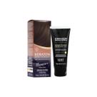 Kit Keraton Banho de Brilho Tonalizante 100g Creme Reconstrutor Cor Mocaccino