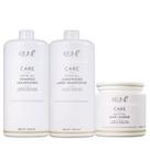 Kit Keune Care Satin Oil Shampoo 1000ml + Condicionador 1000ml + Máscara 500ml
