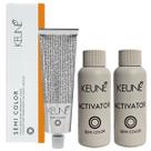 Kit Keune Semi Color 8.4 Louro Claro Cobre + 2 Activator
