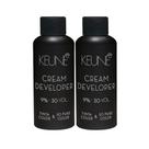 Kit Keune Tinta Color & So Pure Color 9% - 30 VOL Oxidante Cremoso 60ml (2 unidades)