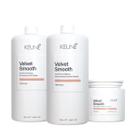 Kit Keune Velvet Smooth - Maciez e Disciplina (3 Produtos)