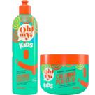 Kit Kids Cachinho Perfeito! 1 Máscara 1 Creme de Pentear 300ml Oh My!