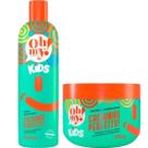 Kit Kids Cachinho Perfeito! 1 Shampoo 1 Máscara 300ml Oh My!