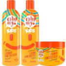 Kit Kids Lisinho Fantástico! 1 Shampoo 1 Condicionador 1 Máscara 300ml Oh My!