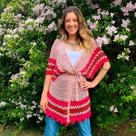 Kit Kimono Pipa com Linha Vysco by Anne Galante Kit Kimono Pipa com Linha Vysco by Anne Galante
