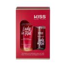 Kit Kiss New York Body Splash + Loção Corporal Lady in Red