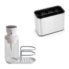Kit kitchenaid saboneteira 355ml e porta escova/esponjas Kit kitchenaid saboneteira 355ml e porta escova/esponjas