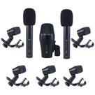 Kit KMD 208 Com 8 Unidades de Microfones Kadosh Para Bateria - KMD208