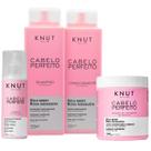 Kit Knut Cabelo Perfeito Goji Berry Shampoo 750ml Condicionador 550ml Máscara 500g Spray Leave-In 200ml