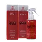 Kit KNUT CACHOS Shampoo 250ml Condicionador 250ml Acqua Thermal 200ml