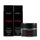 Kit KNUT K-FORCE: Shampoo 250ml + Condicionador 250ml + Máscara 300g Kit KNUT K-FORCE: Shampoo 250ml + Condicionador 250ml + Máscara 300g