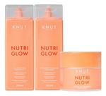 Kit Knut Nutri Glow Nutrição Brilho Secos Ressecados Opacos