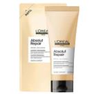 Kit L'Oréal Absolut Repair Refil Sh 240ml + Condicionador 200ml Kit L'Oréal Absolut Repair Refil Sh 240ml + Condicionador 200ml