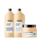 Kit L'oreal Gold Quinoa Shampoo, Condicionador e Máscara Kit L'oreal Gold Quinoa Shampoo, Condicionador e Máscara