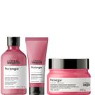 Kit L'Oréal Pro Longer Shampoo 300ml Condicionador 200ml Máscara 250g fortalecimento Kit L'Oréal Pro Longer Shampoo 300ml Condicionador 200ml Máscara 250g fortalecimento