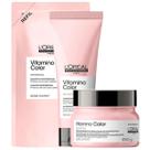 Kit L'Oréal Vitamino Color Refil Shampoo 240ml + Condicionador 200ml + Máscara 250g