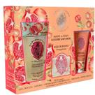Kit La Florentina Pomegranate Creme Corporal + Sabonete Em Barra + Gel De Banho