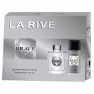 Kit La Rive Brave Perfume Masculino EDT + Desodorante