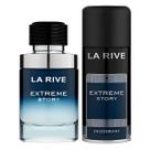 Kit La Rive Perfume Extreme Story Masculino EDT 75ml + Deo 150ml Kit La Rive Perfume Extreme Story Masculino EDT 75ml + Deo 150ml
