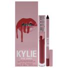 Kit labial Kylie Cosmetics Matte 500 Kristen para mulheres, 2 unidades