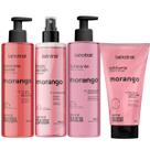Kit Labotrat Dia a Dia Morango Hidratante Esfoliante Sabonete e Body Splash Pele Macia Cuidado Pessoal