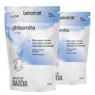 Kit Labotrat Duo Dolomita Pó Natural Regeneração Celular Corporal Facial Capilar 200g