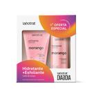 Kit Labotrat Morango Esfoliante 150g e Hidratante 190ml