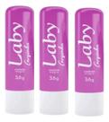 Kit Laby Corzinha Violeta Fps15 Hidrante Labial 3un 3,6gr Kit Laby Corzinha Violeta Fps15 Hidrante Labial 3un 3,6gr