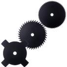 Kit Lâmina 4 Pontas Roçadeira + Lâmina 40 Dentes + 60 Dentes