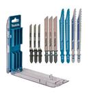 Kit Laminas Tico Tico Inox PVC Madeira Cortes Curvos 10un Com Estojo B45026 Makita Kit Laminas Tico Tico Inox PVC Madeira Cortes Curvos 10un Com Estojo B45026 Makita