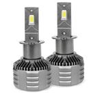 Kit Lâmpada de Led H3 6500k 9000 Lumens Black Diamond CC-LOT 55w Com Canbus