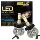 Kit lampada H16 super LED 2D 6000K 12V excelente iluminaão