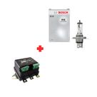 Kit Lampada H4 100/90W 12V + Relé Farol Duplo 40 Amp 12V