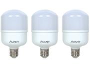 Kit lampada led 20W 3un bulbo E27 luz branca 6500K BIVOLT avant Kit lampada led 20W 3un bulbo E27 luz branca 6500K BIVOLT avant