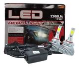 Kit Lâmpada Led 6000k 4400 Lumens Super Branca Xenon H4