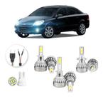 Kit Lampada Led Chevrolet Vectra 2009 2011 H3 H1 H7 20000lm
