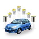 Kit Lâmpada led Citroöen C3 Farolete Teto Placa Ré T10 1 polo 1156