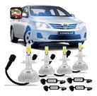 Kit Lâmpada Led Farol Alto E Baixo Corolla 2008 A 2011