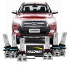 Kit Lâmpada LED Farol Baixo/Alto/Milha Ranger 2017/2019 Haloway