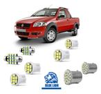 Kit Lâmpada Led Fiat Strada 2009 2010 2011 2012 2013