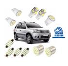 Kit Lâmpada Led Ford Ecosport Pingo Teto Placa Ré Torpedo