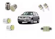 Kit Lampada Led Gol G2 G3 G4 G5 Teto Placa Ré Pingo Farolete Kit Lampada Led Gol G2 G3 G4 G5 Teto Placa Ré Pingo Farolete