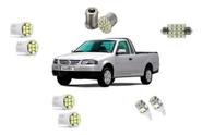 Kit Lampada Led Gol Voyage Saveiro G4 Teto Placa Ré Farolete