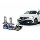Kit lampada led polo track 2024 2025 2026 alta baixa meia luz