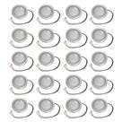 Kit LAmpada Led Redonda para Coifa Plug Simples - 20 peAas