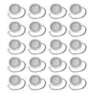 Kit Lâmpada Led Redonda para Coifa Plug Simples - 20 peças