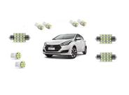 Kit Lampada Led Super Branca Hyundai Hb20 Envio Imediato