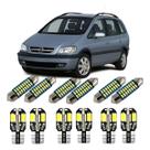 Kit Lâmpada Led Zafira Gm - T10/torpedo Canbus T10 Branco Branco-frio