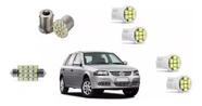 Kit Lampada Leds Vw Gol G4 Teto Placa Ré Farolete/pingo Kit Lampada Leds Vw Gol G4 Teto Placa Ré Farolete/pingo